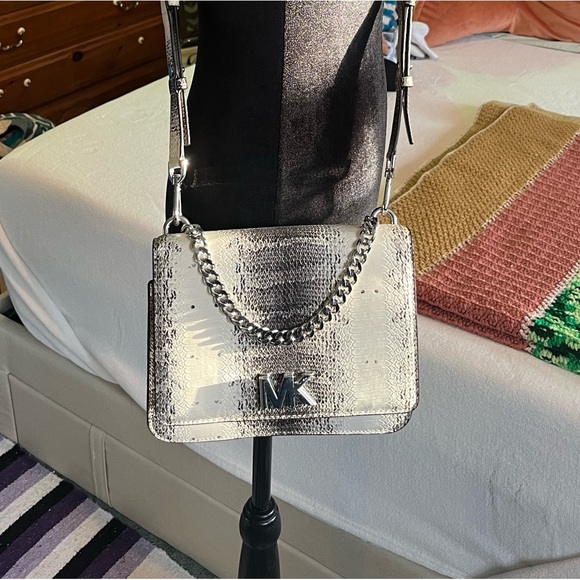 Michael Kors Snakeskin Crossbody Bag - Picture 2 of 13